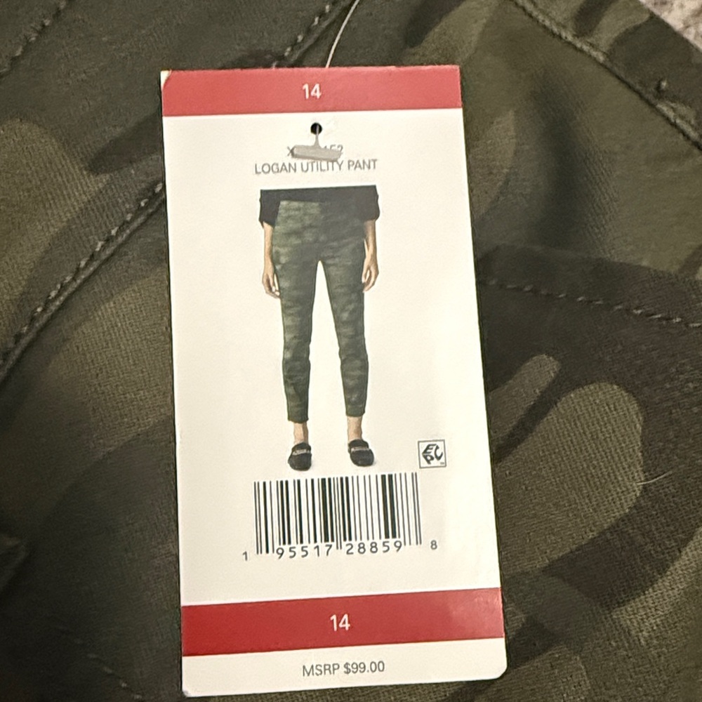 Sanctuary Olive Camouflage Pants - Picture 4 of 7
